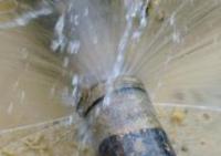 a leaking pipe can cause long term flooding damage 